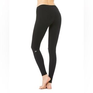 ALO Yoga | Low Rise Airbrush Leggings Full Length in Black Size Small
